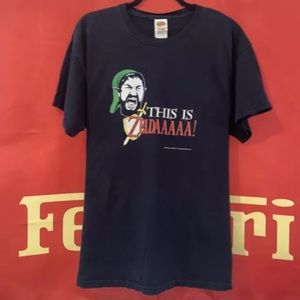 Movie Parody 300 “This Is Zeldaaaaa!!”  Heavy FotL Cotton Size XL 2006 Shirt